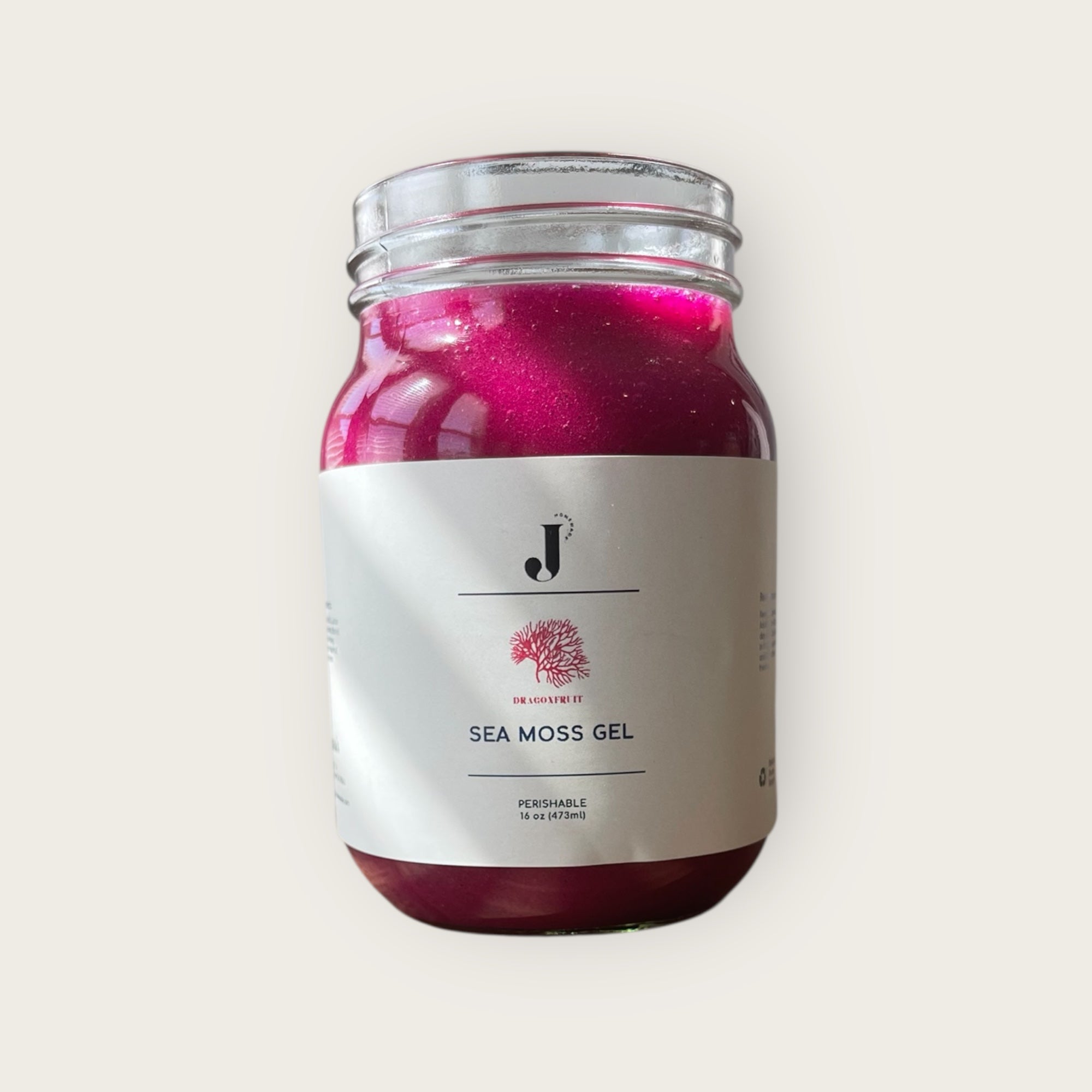 Dragonfruit Sea Moss Gel- 16 oz
