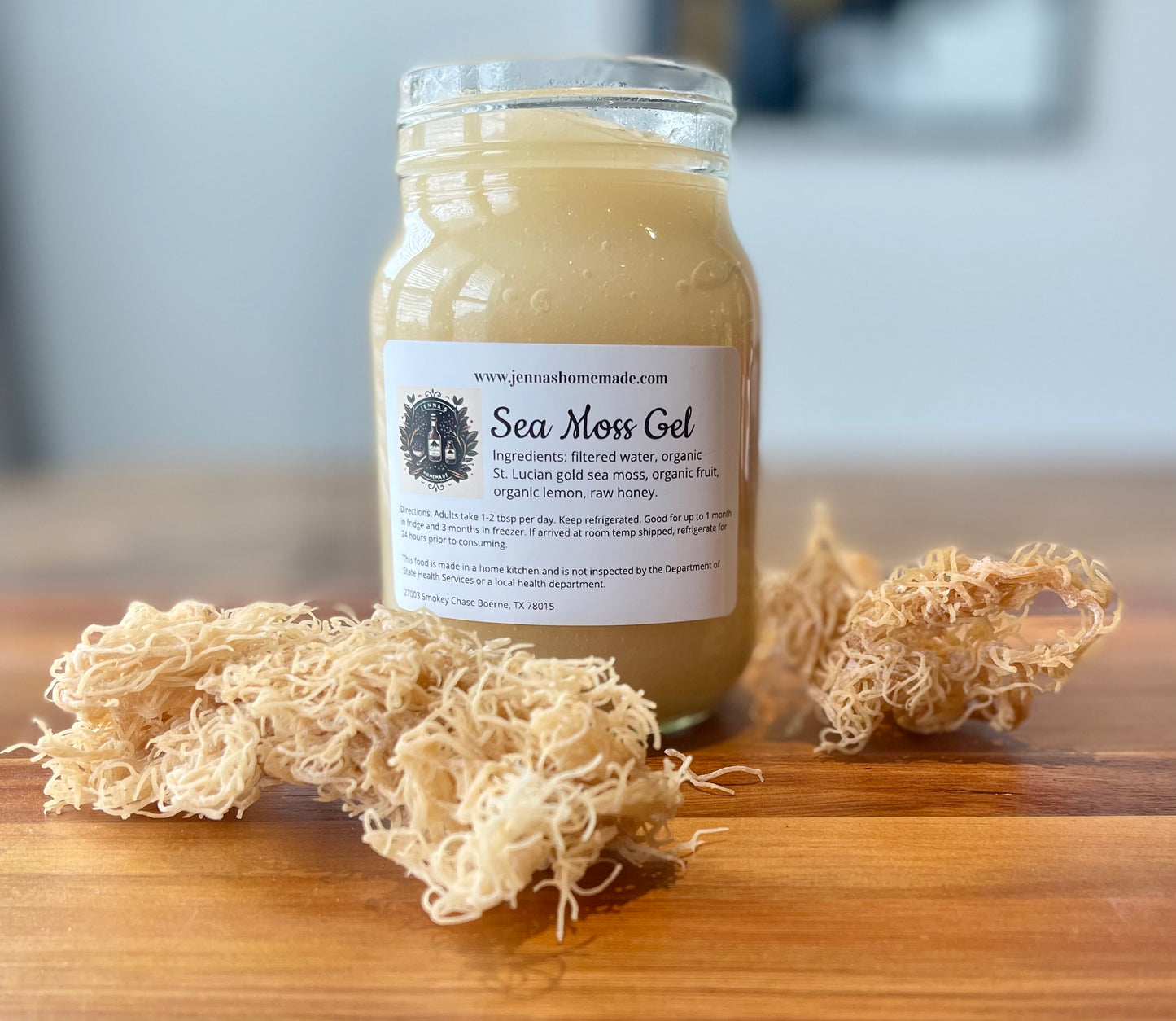 Unflavored Sea Moss Gel 16 oz