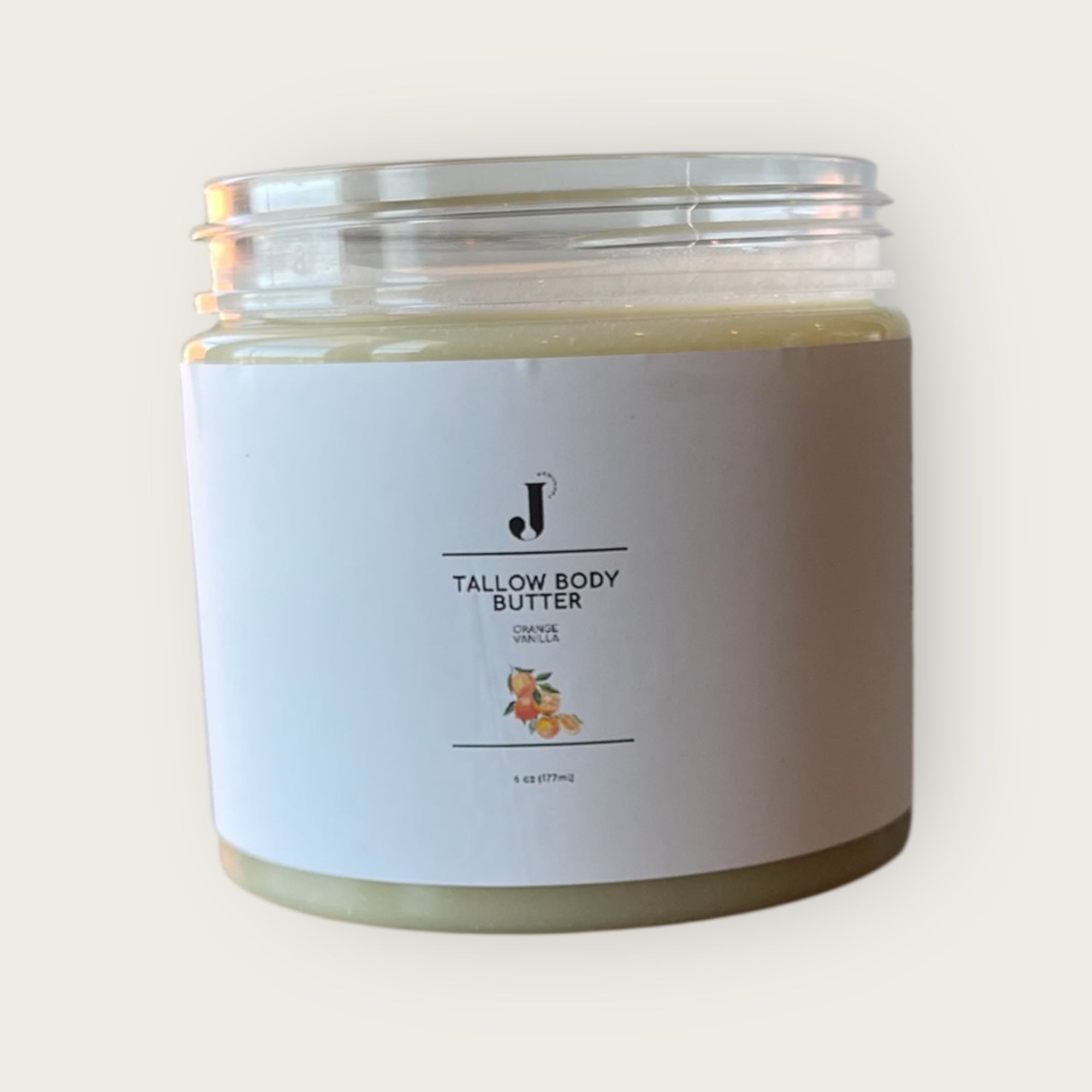 Orange Vanilla Tallow Body Butter- 6 oz