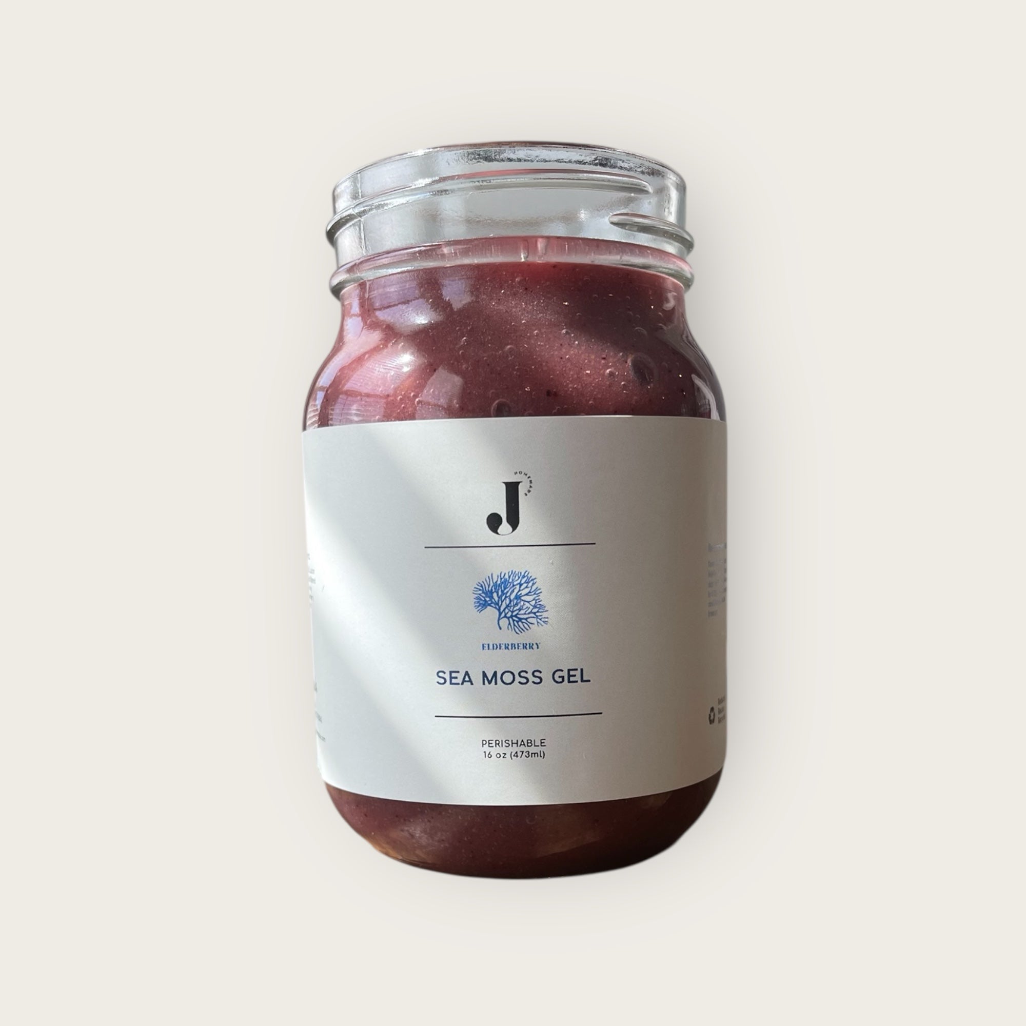 Elderberry Sea Moss Gel- 16 oz