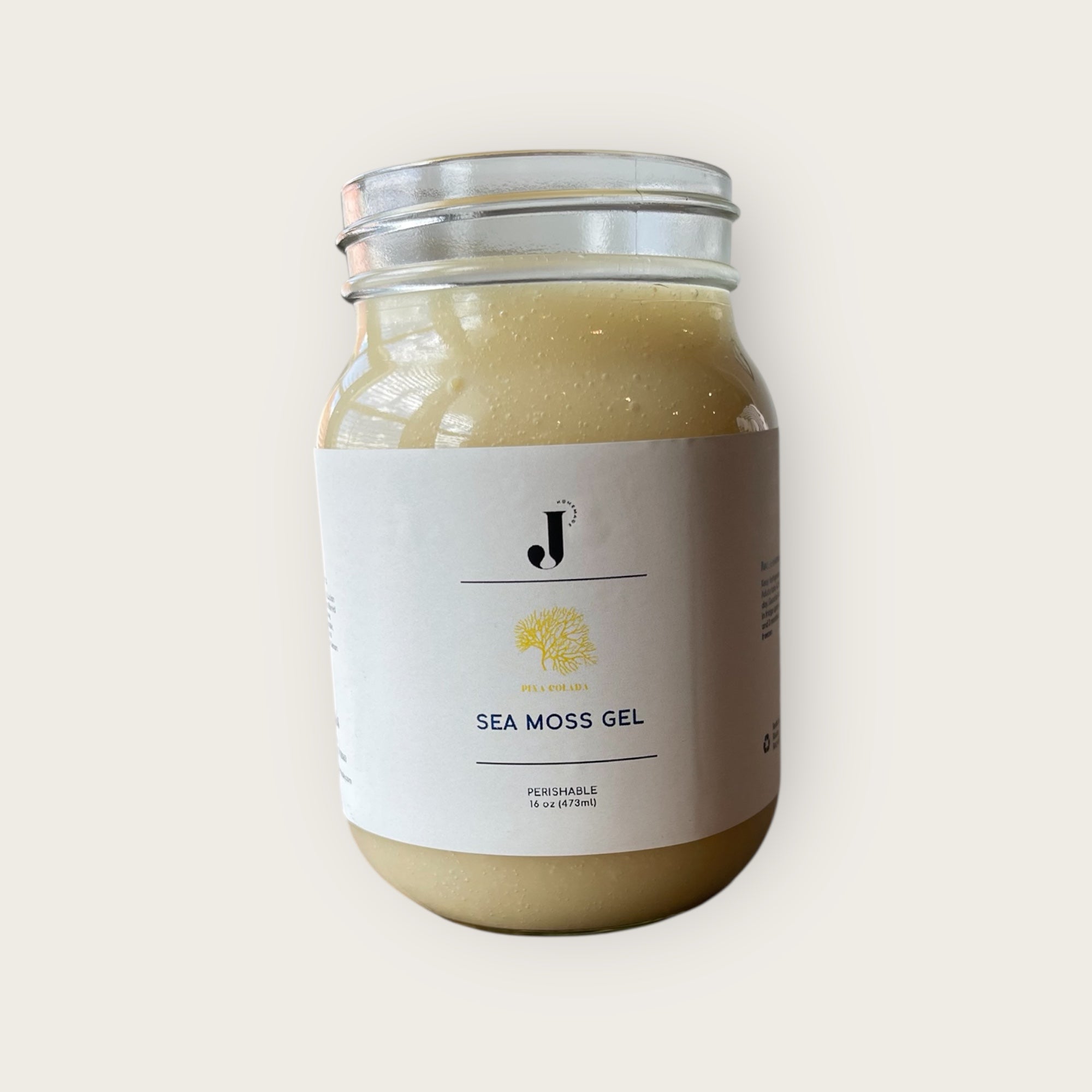 Pina Colada Sea Moss Gel- 16 oz