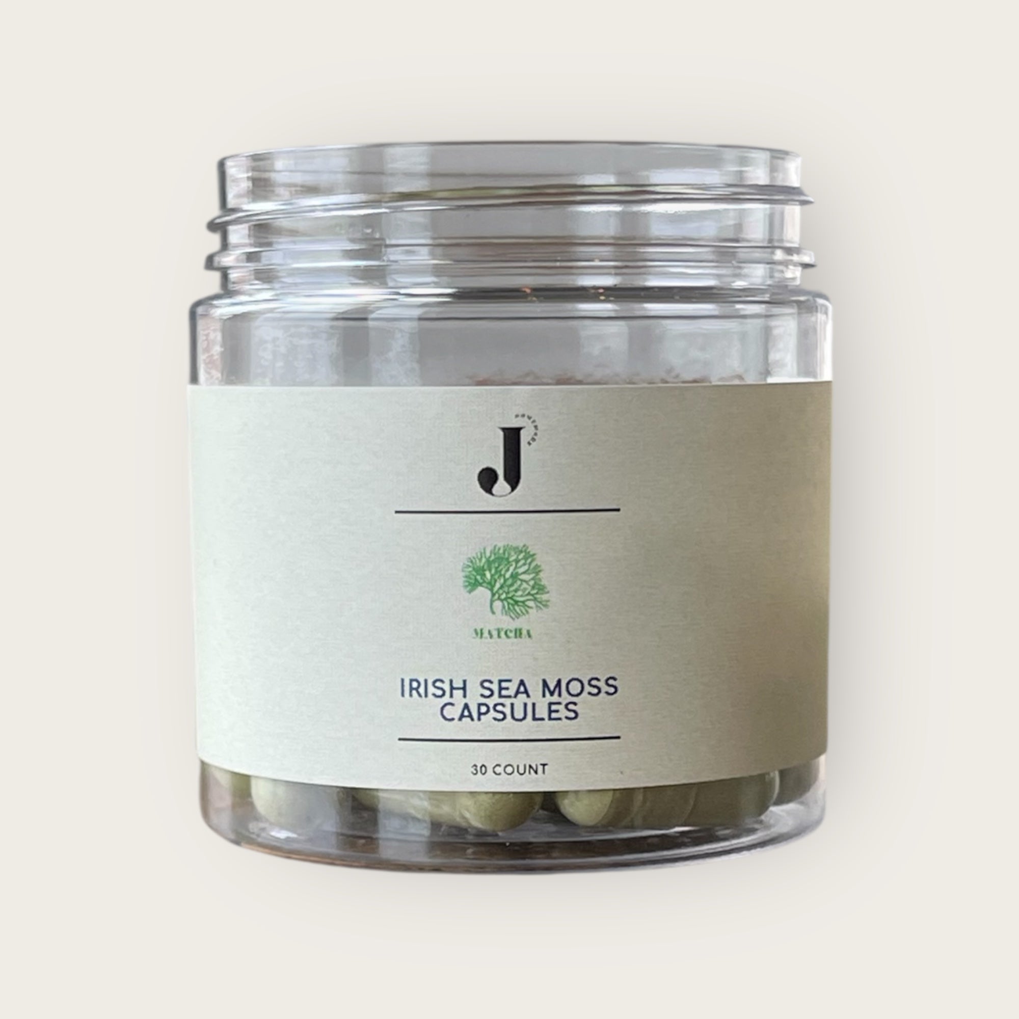 Matcha Sea Moss Capsules- 30 Count